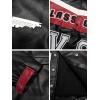 imageAelfric Eden Womens Faux Leather Jacket Y2k VG Detachable Racing Jacket Oversized Trendy OutfitsRed