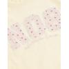 imageAelfric Eden Womens Oversized Graphic Tees Y2k Flower Embroidery Number Print TShirts Crewceck Summer TopsApricot