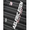 imageAelfric Eden Womens Stripe OffTheShoulder Tee Oversized Y2k Streetwear Trendy TopsBlack