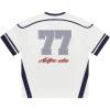 imageAelfric Eden 77 Football Jersey Oversized Graphic T Shirts Short Sleeve Color Blocking Number Print TeeWhite