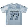 imageAelfric Eden 77 Mesh Football Jersey Shirts Graphic Tee Printed Casual V Neck Tshirt Tees Streetwear Vintage Summer TopBlue