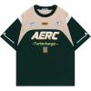 imageAelfric Eden Mens Oversized Color Blocking T Shirt Racing Print Tee Vintage Streetwear Casual T Shirts Y2k TopsGreen