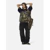 imageAelfric Eden Jersey Shirts for Women Oversized 77 Camouflage Football Number Graphic Tees Y2k Streetwear T Shirt TopsBlack
