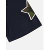 imageAelfric Eden Jersey Shirts for Women Oversized 77 Camouflage Football Number Graphic Tees Y2k Streetwear T Shirt TopsBlack