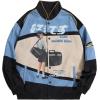imageAelfric Eden Varsity Jacket Vintage Bomber Jackets Harajuku Graphic Baseball Jacket Unisex Streetwear CoatsBlue