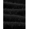 imageAelfric Eden Fuzzy Soft Sweaters Mohair Oversized Solid Sweaters Crewneck Knit Casual Pullover 2025 Trendy OutfitsBlack
