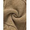 imageAelfric Eden Womens Oversized Cable Knit Chunky Sweater Mock Neck Long Sleeve Heart Knit Pullover Sweater 2025 Fall OutfitKhaki