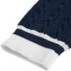 imageAelfric Eden Womens Oversized Cable Knit V Neck Sweaters Oversized Pullover 2025 Fall Fashion OutfitsDark Blue
