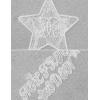 imageAelfric Eden Womens Graphic Hoodies Star Lace Print Hoodie Pullover Y2k Cute Oversized Hooded SweatshirtGrey