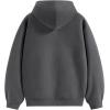 imageAelfric Eden Womens Oversized Hoodies Sweatshirt Trendy Long Sleeves Solid Essentials Hoodie Y2k Fall Fashion OutfitsDark Grey