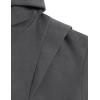 imageAelfric Eden Womens Oversized Hoodies Sweatshirt Trendy Long Sleeves Solid Essentials Hoodie Y2k Fall Fashion OutfitsDark Grey