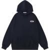 imageAelfric Eden Graphic Hoodies Oversized Print Hooded Sweatshirt Unisex Vintage Aesthetic Long Sleeve Pullover TopsBlack