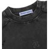 image:imageAelfric Eden Acid Wash Sweatshirt Crewneck Oversized Sweatshirts Vintage Casual Solid Long Sleeve Pullover TopsBlack