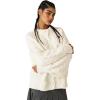 image:imageAelfric Eden Chunky Cardigan Sweaters for Women Oversized Cable Knit Open Front Cardigans Long Sleeve Crewneck Trendy OutfitsWhite