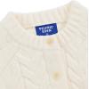image:imageAelfric Eden Chunky Cardigan Sweaters for Women Oversized Cable Knit Open Front Cardigans Long Sleeve Crewneck Trendy OutfitsWhite Cherry