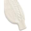 image:imageAelfric Eden Chunky Cardigan Sweaters for Women Oversized Cable Knit Open Front Cardigans Long Sleeve Crewneck Trendy OutfitsWhite Cherry