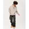 image:imageAelfric Eden Cotton Hoodie Womens Men Long Sleeve Fall Oversized Hooded Sweatshirts Fleece Y2K Hoodies with PocketsApricot
