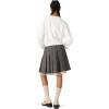 image:imageAelfric Eden Cropped Cardigan Sweaters for Women Lightweight Open Front Cardigans Long Sleeve Crewneck Knit Fall Outfits 2026White