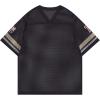 image:imageAelfric Eden Cropped Jersey for Women Mesh Boxy Y2k Shirts V Neck Graphic Tees Football Number Streetwear T Shirt TopsBlack