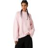 image:imageAelfric Eden Fuzzy Soft Sweaters Mohair Oversized Solid Sweaters Mock Neck Knit Casual Pullover Trendy Outfits BluePink
