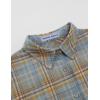 image:imageAelfric Eden Gradient Plaid Pocket Short Sleeve ShirtBlue