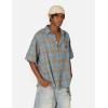 image:imageAelfric Eden Gradient Plaid Pocket Short Sleeve ShirtBlue