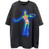 image:imageAelfric Eden Graphic Washed TShirts for Men Oversized Short Sleeve Tee Unisex Casual Streetwear Tops01black