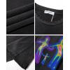 image:imageAelfric Eden Graphic Washed TShirts for Men Oversized Short Sleeve Tee Unisex Casual Streetwear Tops02black