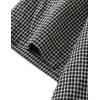 image:imageAelfric Eden Mens Button Down Plaid Shirts Short Sleeve Oversized Polo Tee Vintage T ShirtsBlack