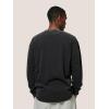 image:imageAelfric Eden Mens Oversized Long Sleeve Shirts Washed Heavyweight Cotton T Shirts Vintage Tees UnisexGrey