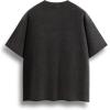 image:imageAelfric Eden Mens Oversized T Shirt Heavyweight Cotton Shirts Washed Vintage Tees Short Sleeve TopsBlack