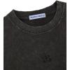 image:imageAelfric Eden Mens Oversized T Shirt Heavyweight Cotton Shirts Washed Vintage Tees Short Sleeve TopsBlack