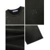 image:imageAelfric Eden Mens Oversized TShirt Unisex Gradient Washed Tee Vintage Cotton Short Sleeve Summer StreetwearBlack