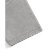 image:imageAelfric Eden Mens Oversized Washed Polo T Shirts Heavyweight Vintage Cotton Tees Short Sleeve Tops UnisexLight Grey