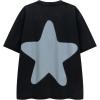 image:imageAelfric Eden Oversized Star Graphic Tees Men Vintage Washed Heavyweight Cotton Trendy Streetwear T Shirts UnisexBlack