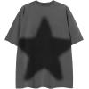 image:imageAelfric Eden Oversized Star Graphic Tees Men Vintage Washed Heavyweight Cotton Trendy Streetwear T Shirts UnisexGrey
