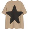 image:imageAelfric Eden Oversized Star Graphic Tees Men Vintage Washed Heavyweight Cotton Trendy Streetwear T Shirts UnisexKhaki