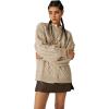 image:imageAelfric Eden Womens Oversized Sweaters 2025 Cable Knit Chunky Sweater Lantern Sleeve Crewneck Pullover Loose OutfitsBeige
