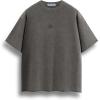image:imageAelfric Eden Mens Oversized T Shirt Heavyweight Cotton Shirts Washed Vintage Tees Short Sleeve TopsDark Grey