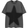image:imageAelfric Eden Oversized Star Graphic Tees Men Vintage Washed Heavyweight Cotton Trendy Streetwear T Shirts UnisexGrey