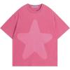 image:imageAelfric Eden Oversized Star Graphic Tees Men Vintage Washed Heavyweight Cotton Trendy Streetwear T Shirts UnisexPink