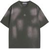 image:imageAelfric Eden Unisex Oversized Color Block Tshirts Men Vintage Washed Tees Cotton Casual Short Sleeve TopsGrey