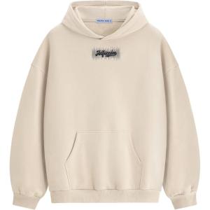 image:imageAelfric Eden Cotton Hoodie Womens Men Long Sleeve Fall Oversized Hooded Sweatshirts Fleece Y2K Hoodies with PocketsApricot