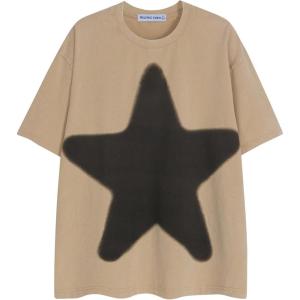 image:imageAelfric Eden Oversized Star Graphic Tees Men Vintage Washed Heavyweight Cotton Trendy Streetwear T Shirts UnisexKhaki