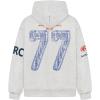 image:imageAelfric Eden 77 Pattern Pullover Hoodie Number Print Embroidery Graphic Hooded Sweatshirt Unisex Casual Y2K Long Sleeve TopsGrey