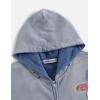 image:imageAelfric Eden Badge Graphic Vintage Acid Wash Boxy Zip Up Hoodie Unisex Streetwear Hooded Sweatshirt with Pockets