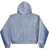 image:imageAelfric Eden Badge Graphic Vintage Acid Wash Boxy Zip Up Hoodie Unisex Streetwear Hooded Sweatshirt with Pockets