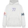 image:imageAelfric Eden 77 Pattern Pullover Hoodie Number Print Embroidery Graphic Hooded Sweatshirt Unisex Casual Y2K Long Sleeve TopsGrey