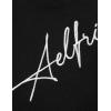 image:imageAelfric Eden Mens Vintage Letter Polo Tee Oversized Button Collar Graphic Patchwork T Shirt Short Sleeve Summer TopsBlack