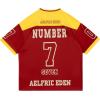 image:imageAelfric Eden 90s Oversized T Shirts Unisex Graphic Jersey Printed Casual Tees Streetwear Vintage Summer Top TshirtRed Yellow